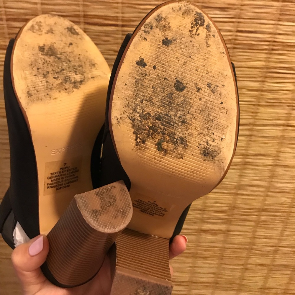 Express Black Booties - Picture 5 of 5